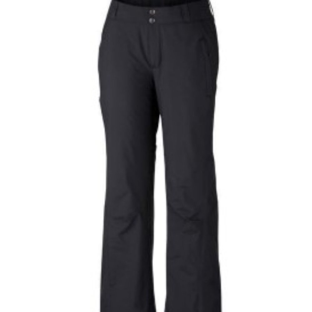 COLUMBIA Black Ski Snow Pants Size S Regular